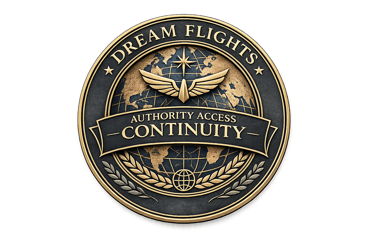 Dream Flights Authority Access Continuity seal