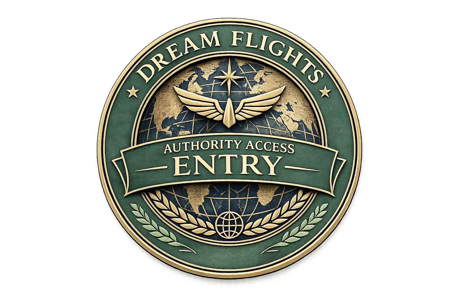 Dream Flights Authority Access Entry seal