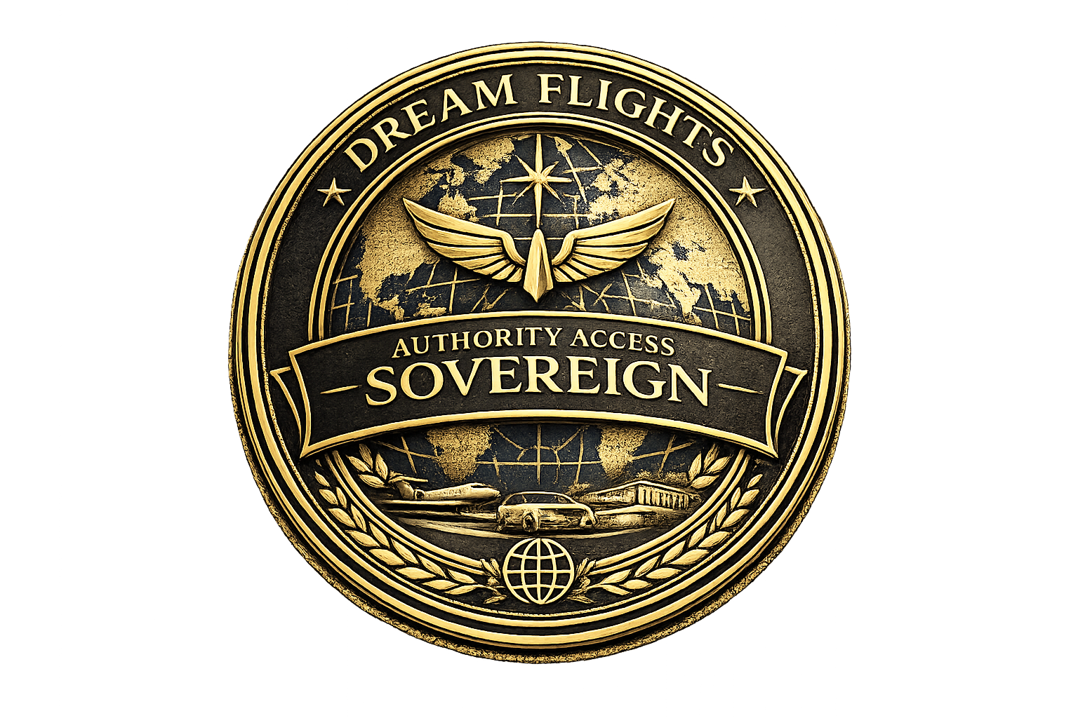 Dream Flights Authority Access Sovereign seal
