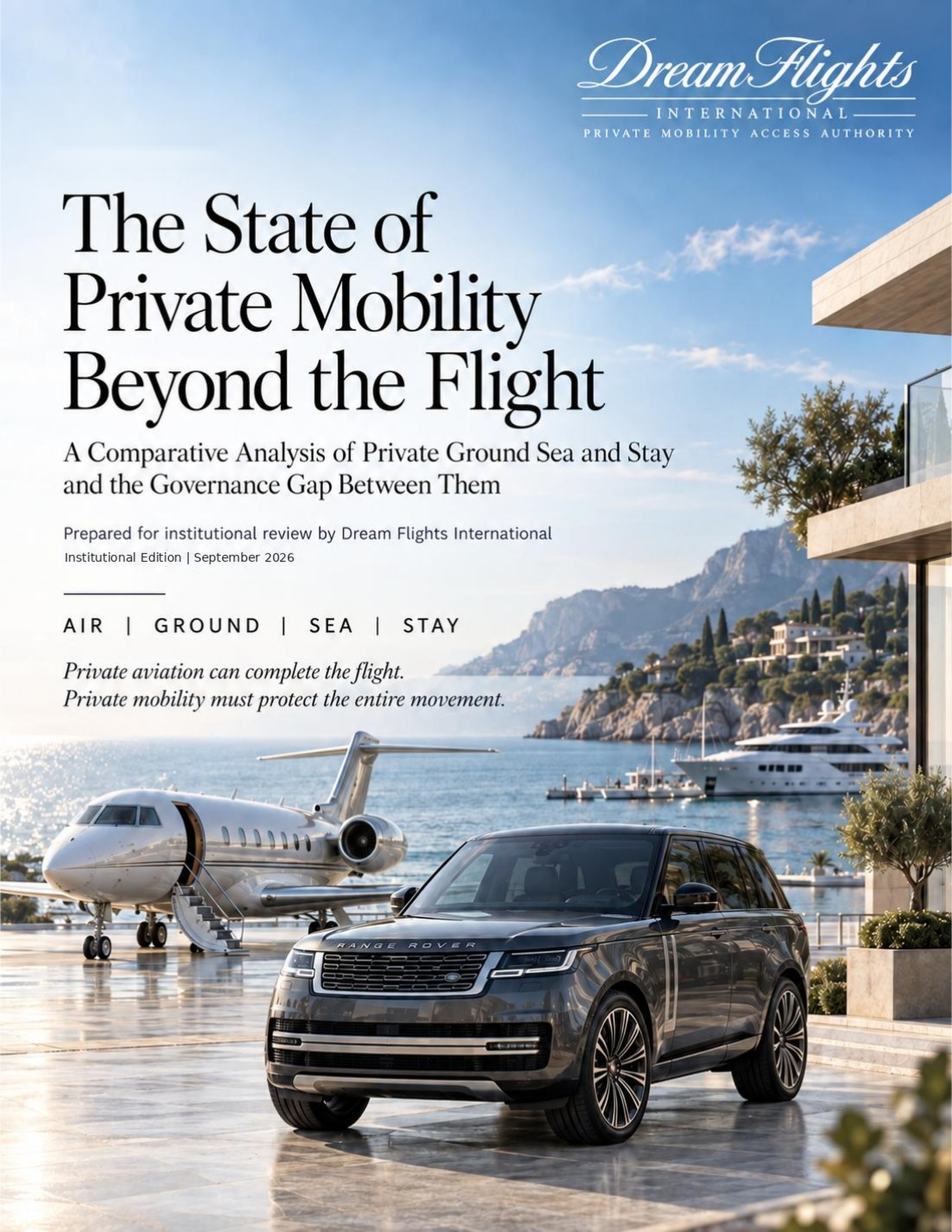 Cover of The State of Private Mobility Beyond the Flight